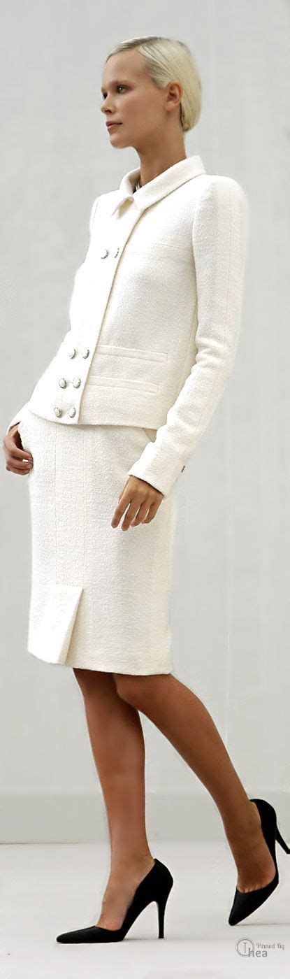 white chanel suit|classic chanel suits for women.